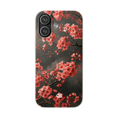 Dark Sakura Nocturne · Lite Phone Case for iPhone ·  Black
