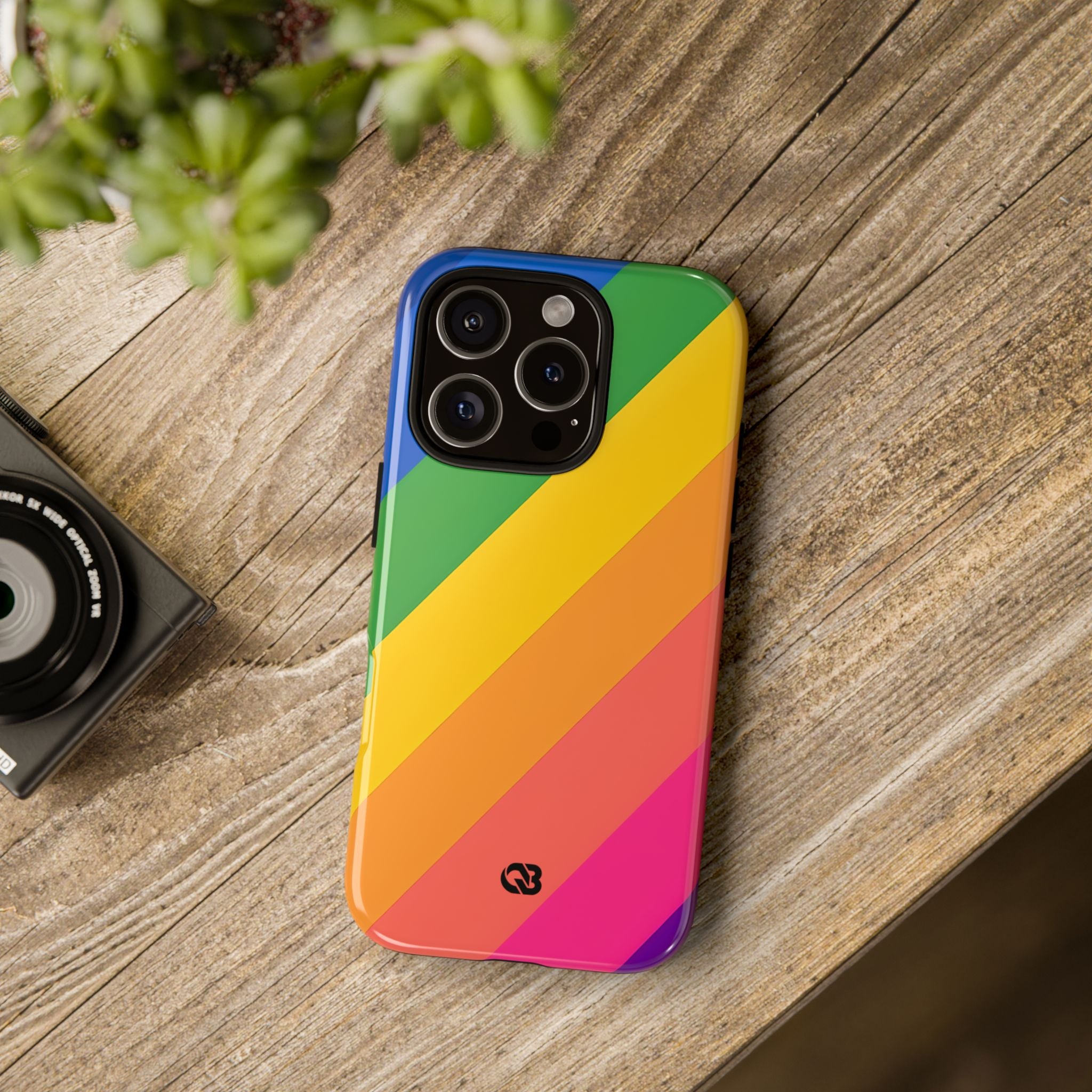 Vibrant Spectrum Slope · Tough Phone Case for iPhone