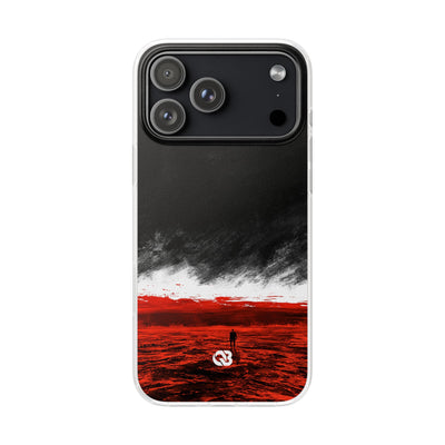 Crimson Horizon · Lite Phone Case for iPhone ·  Black