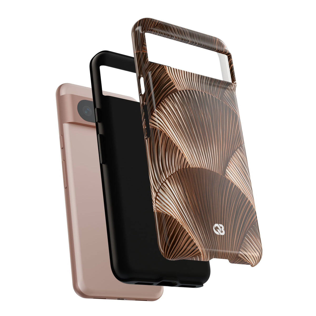 Rose Gilded Fan · Tough Phone Case for Pixel ·  Gold