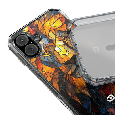 Amber Glass Lion · Impact Phone Case for iPhone · Magsafe