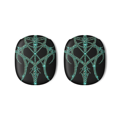 Teal Cyber Sigil · Hard Case for AirPods Max · Teal