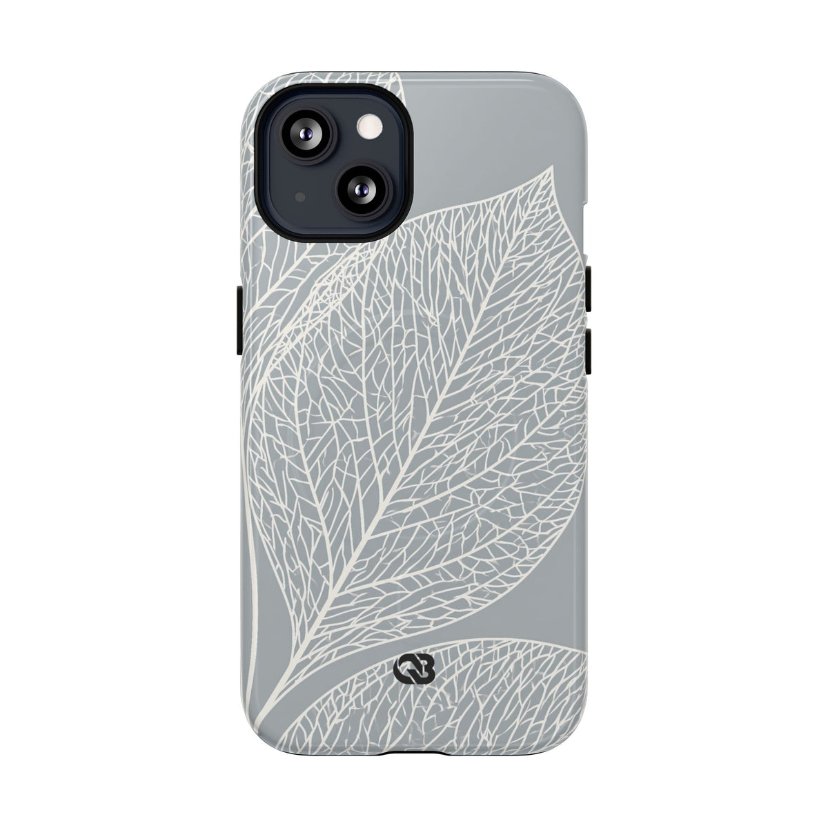 Minimal Leaf Skeleton · Tough 2.0 Magnetic Phone Case for iPhone · Grey