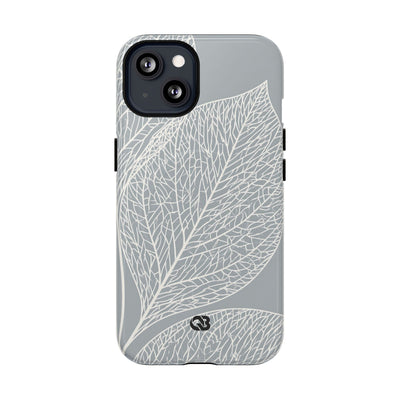 Minimal Leaf Skeleton · Tough 2.0 Magnetic Phone Case for iPhone · Grey
