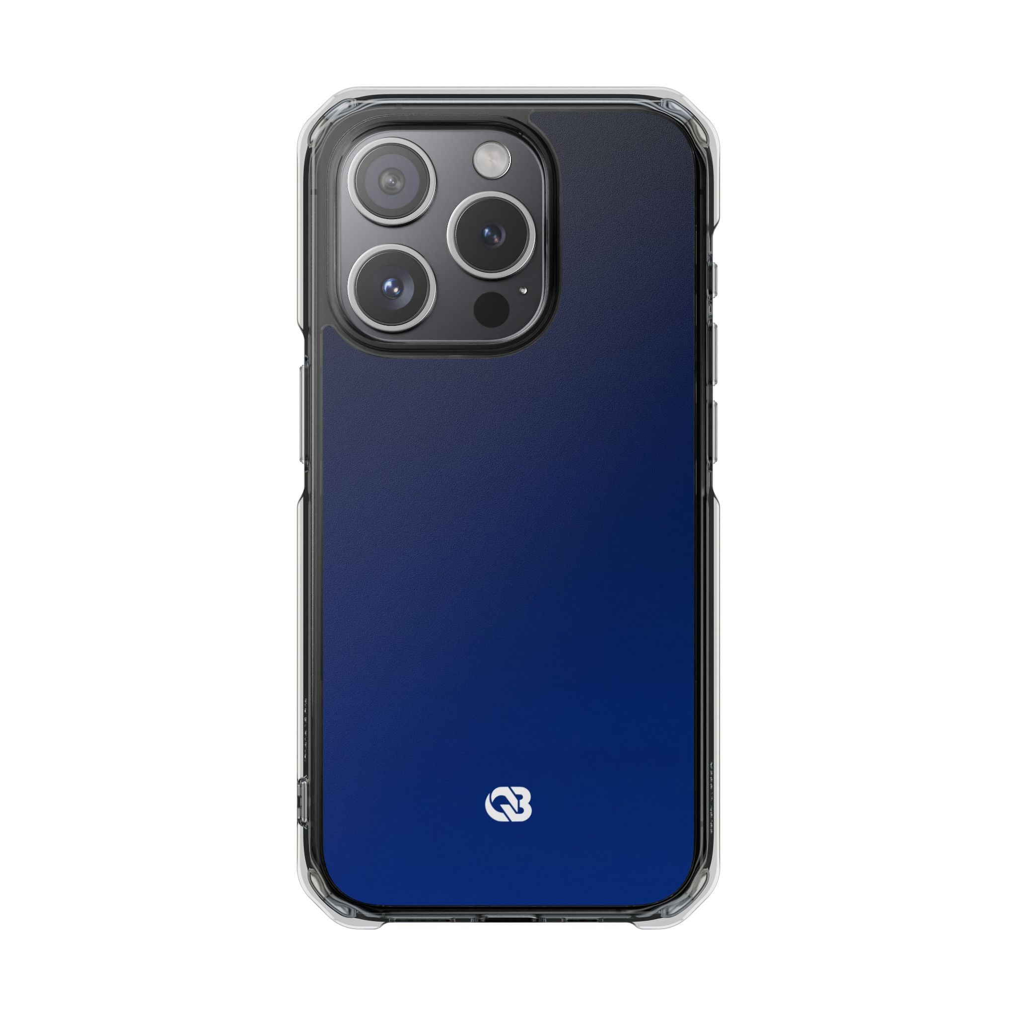Blue Impact MagSafe Phone Case for iPhone - Midnight Cobalt Fade