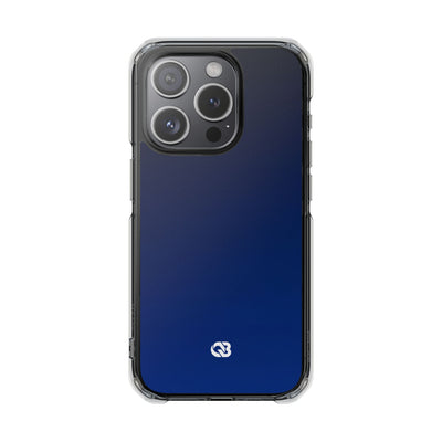 Blue Impact MagSafe Phone Case for iPhone - Midnight Cobalt Fade