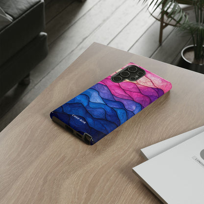 Wavy Vein Gradient Samsung S22 Ultra Skal - Tough