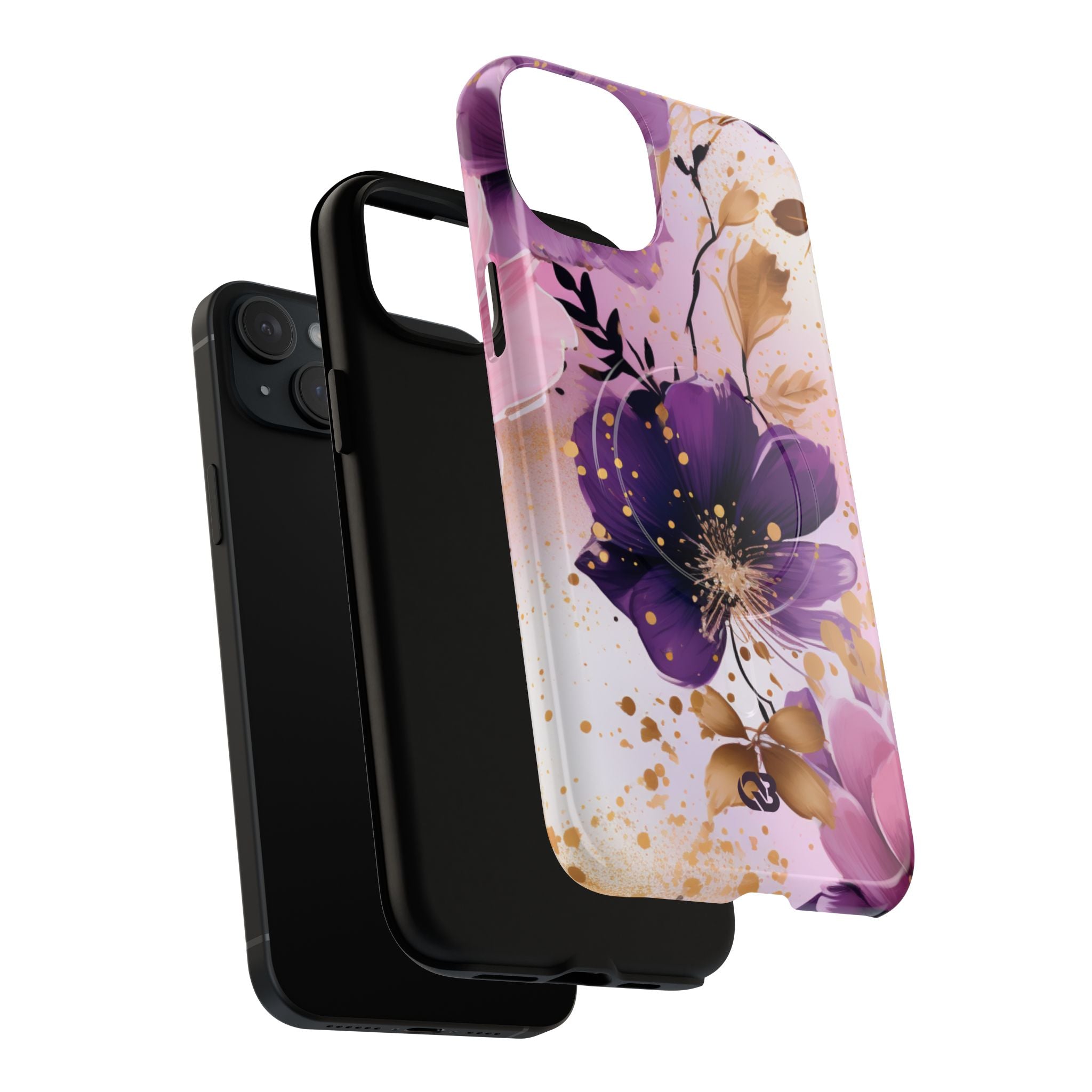 Gilded Violet Bloom · Tough+ Phone Case for iPhone · Magsafe