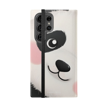 Peeking Panda Blush - Samsung S23 Ultra Case - Wallet
