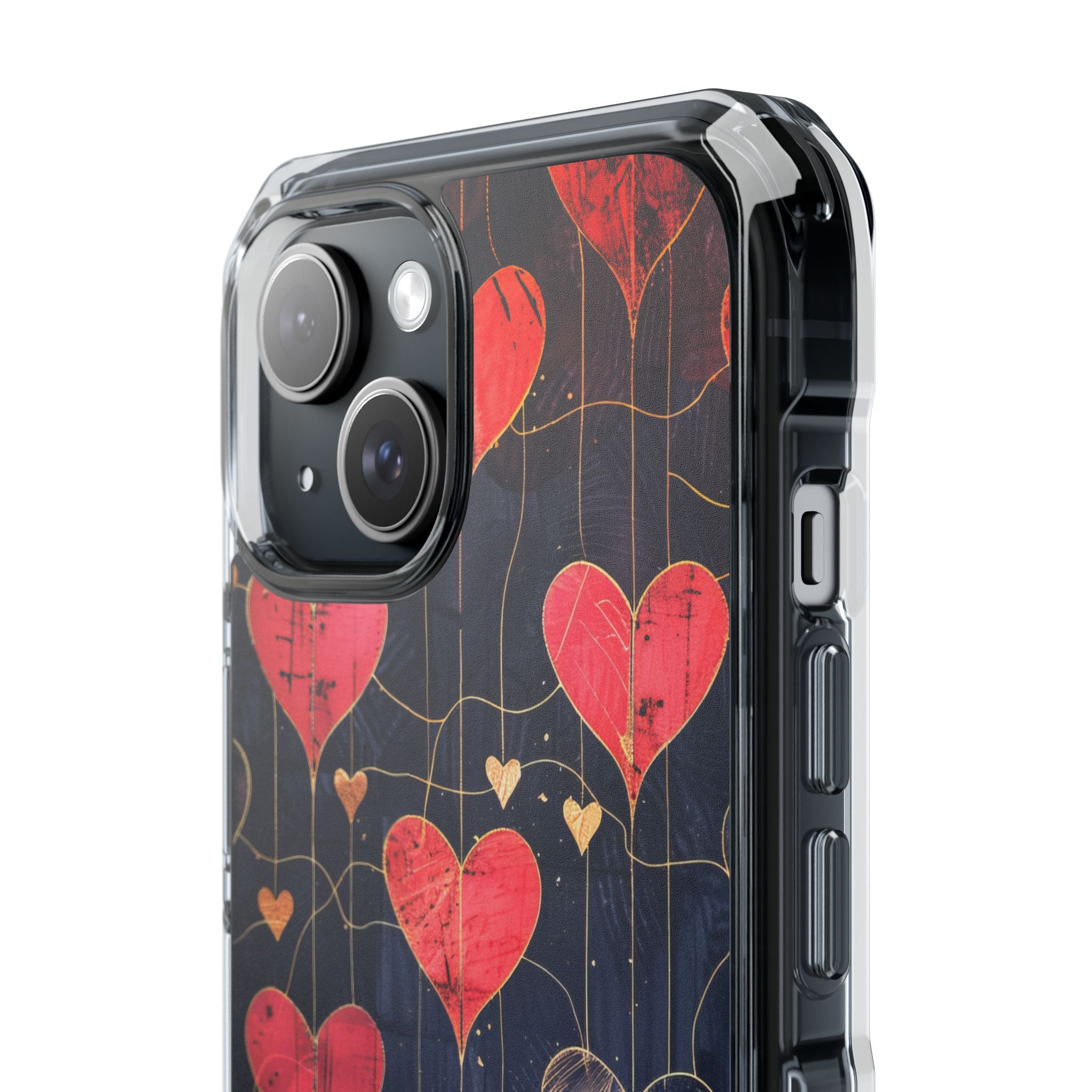 Heartweb Glow iPhone 15 Case - Impact