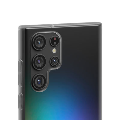 Black Lite Phone Case for Samsung - Electric Prism Grain