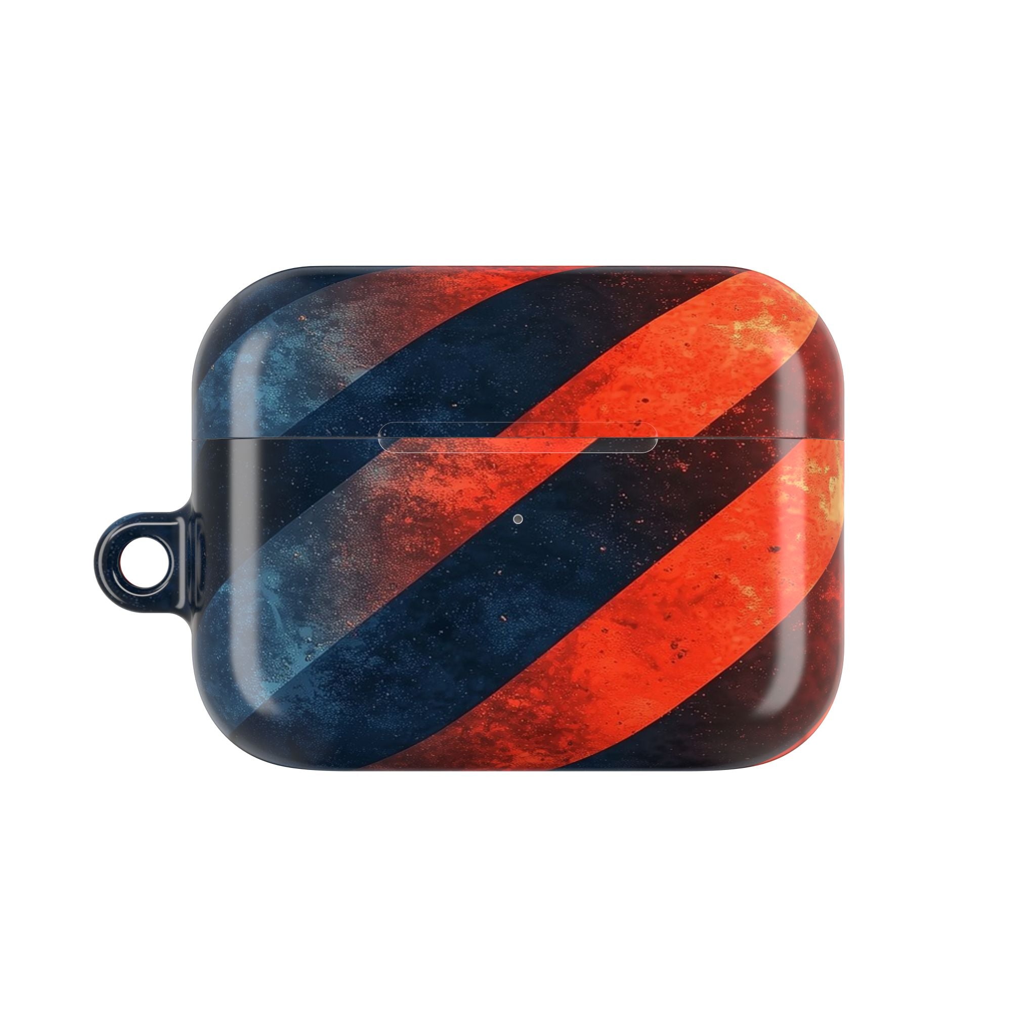 Diagonal Stripes Blaze - AirPods Case