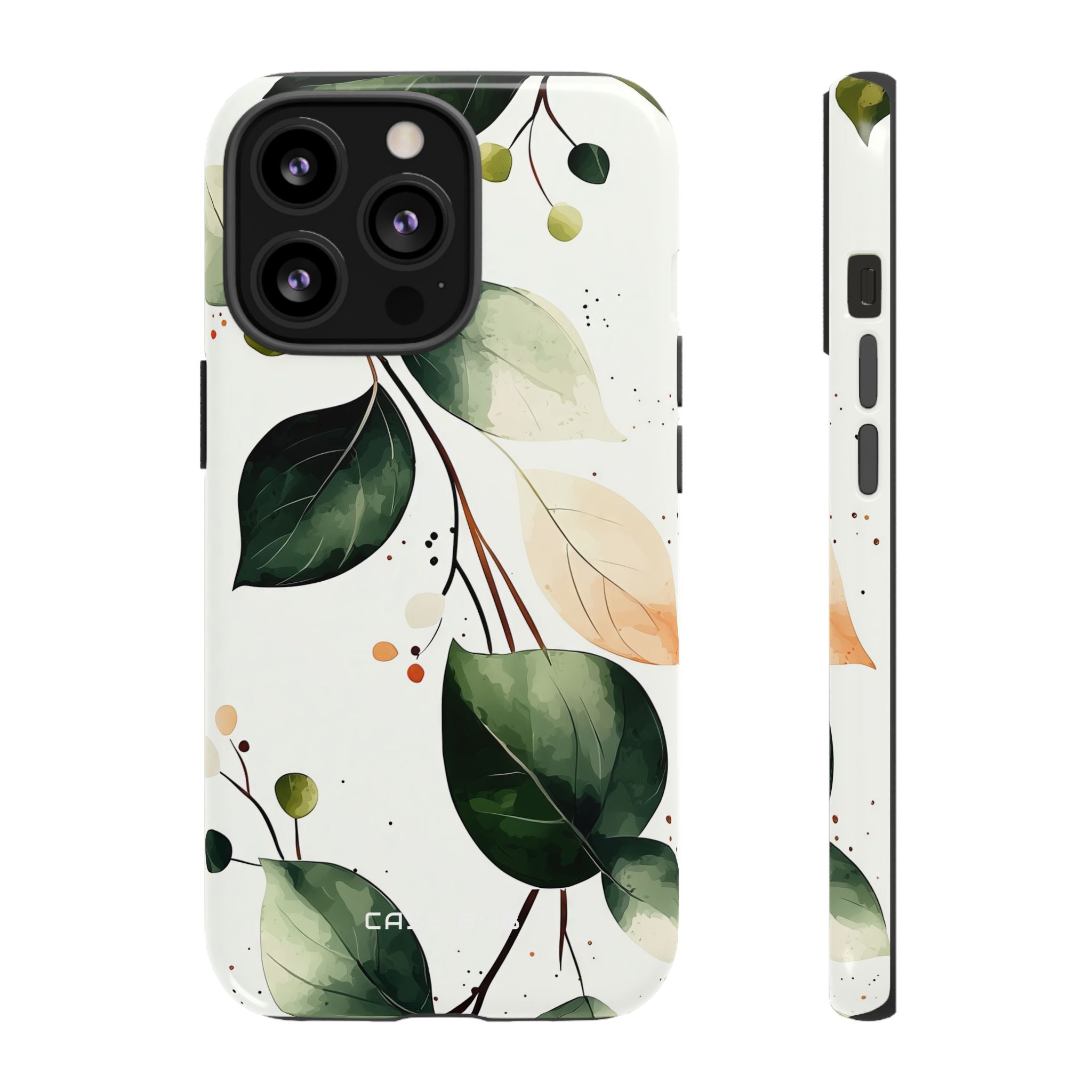Greenberry Branch iPhone 13 Pro Case - Tough