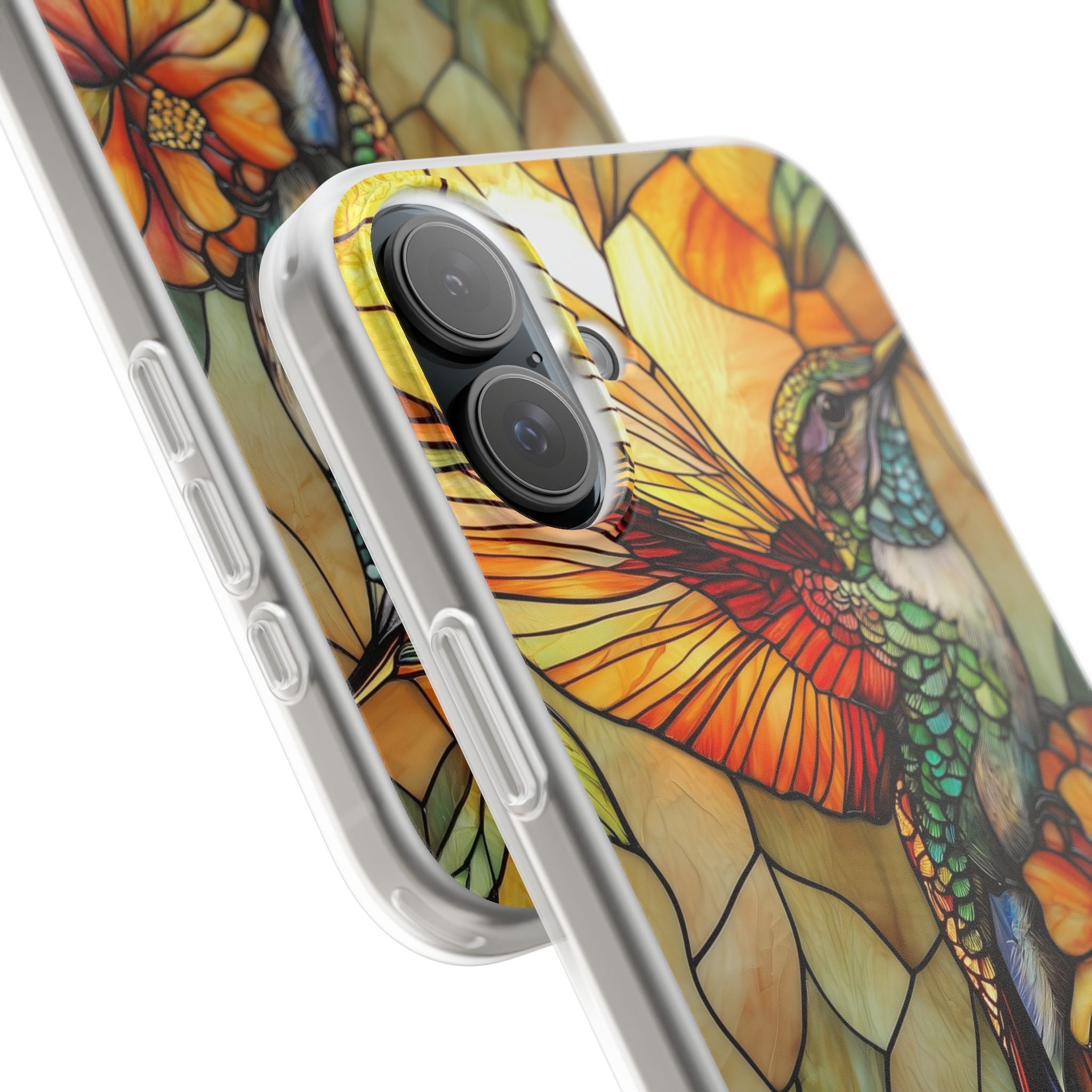 Hummingbird Radiance iPhone 16 Plus Case - Soft