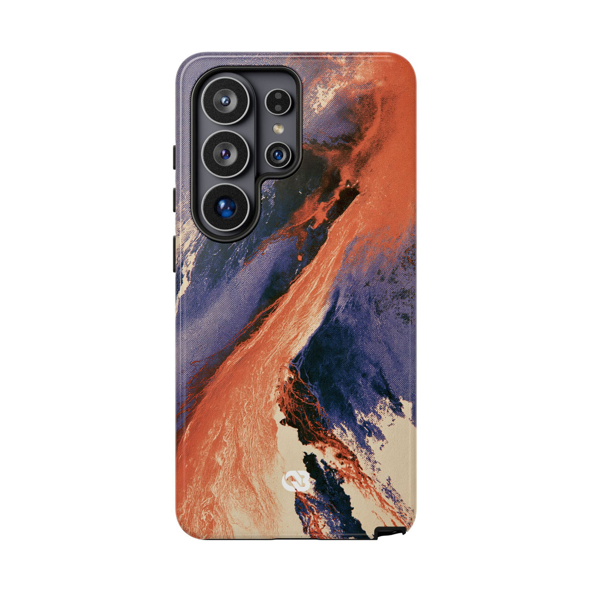 Solar Aura Drift · Tough Phone Case for Samsung · Orange