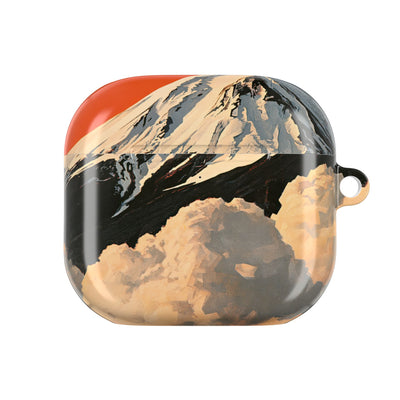 Sacred Peak Fuji · Hard Case for AirPods & AirPods Pro · Orange