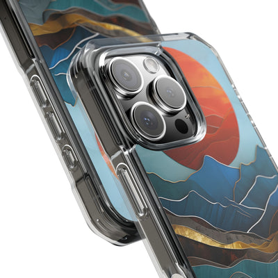 Molten Sun Peaks · Impact Hoesje voor iPhone · Magsafe
