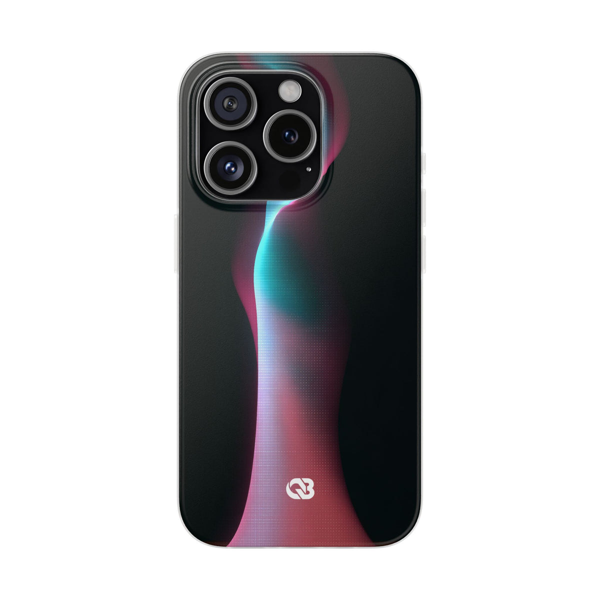 Neon Pixel Flow · Lite Phone Case for iPhone ·  Black