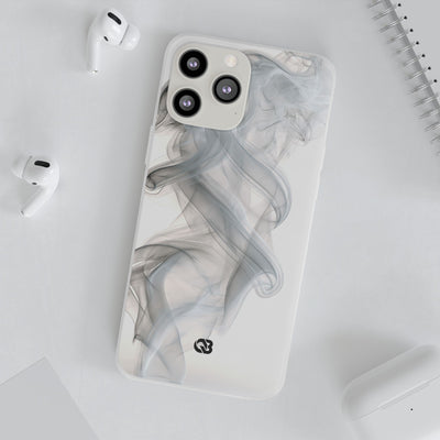 Vapor Noir · Lite Phone Case for iPhone ·  White