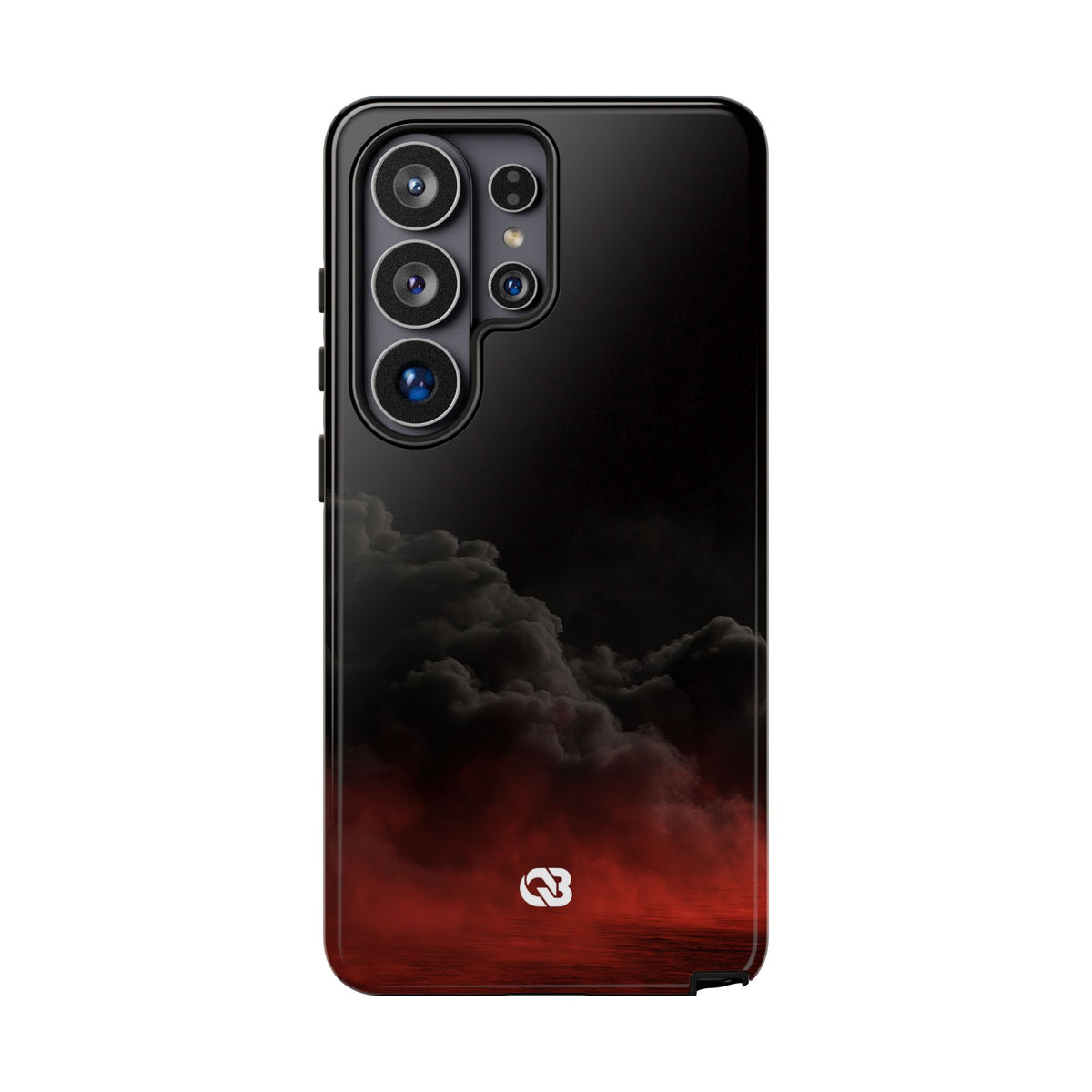 Crimson Fog Void · Tough Phone Case for Samsung · Black