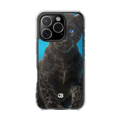 Sapphire Gaze Panther · Impact Phone Cover for iPhone · Magsafe