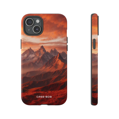 Jagged Glow iPhone 15 Plus Case - Tough