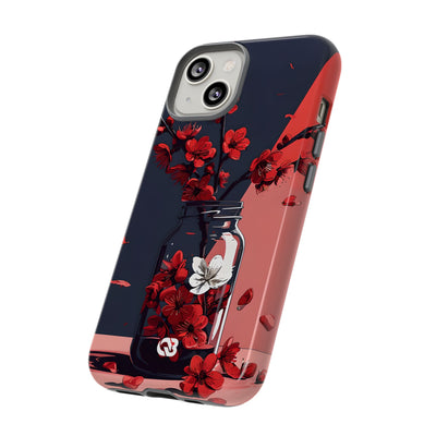 Crimson Blossom Jar · Tough Θήκη για iPhone