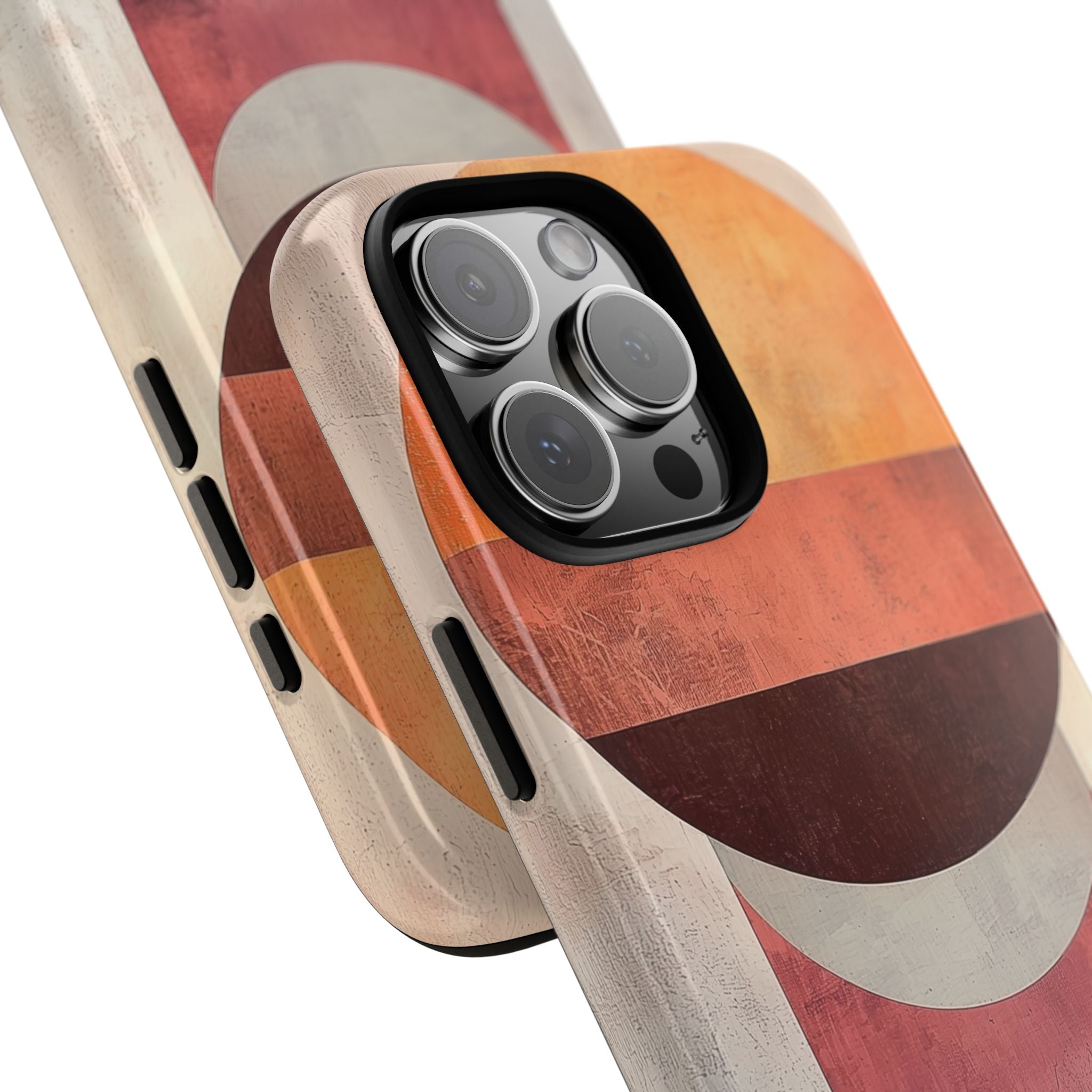 Sunset Orb iPhone 16 Pro Max - Kova suojakotelo