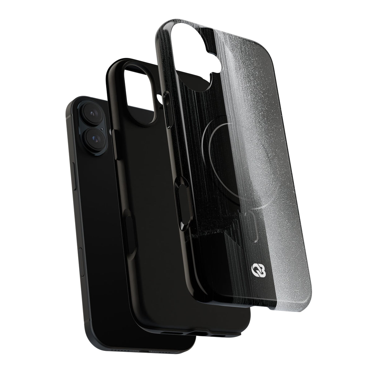 Orbital Monolith · Tough 2.0 Magnetic Phone Case for iPhone · Black