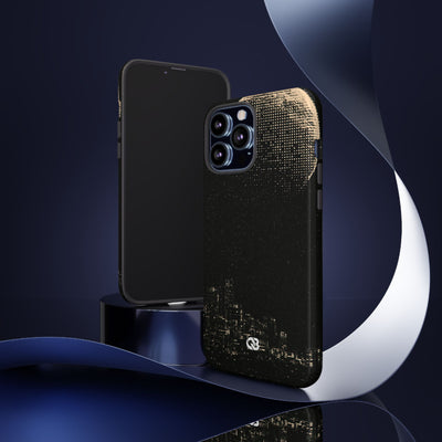 Lunar Metropolis Nocturne · Tough Phone Case for iPhone · Black