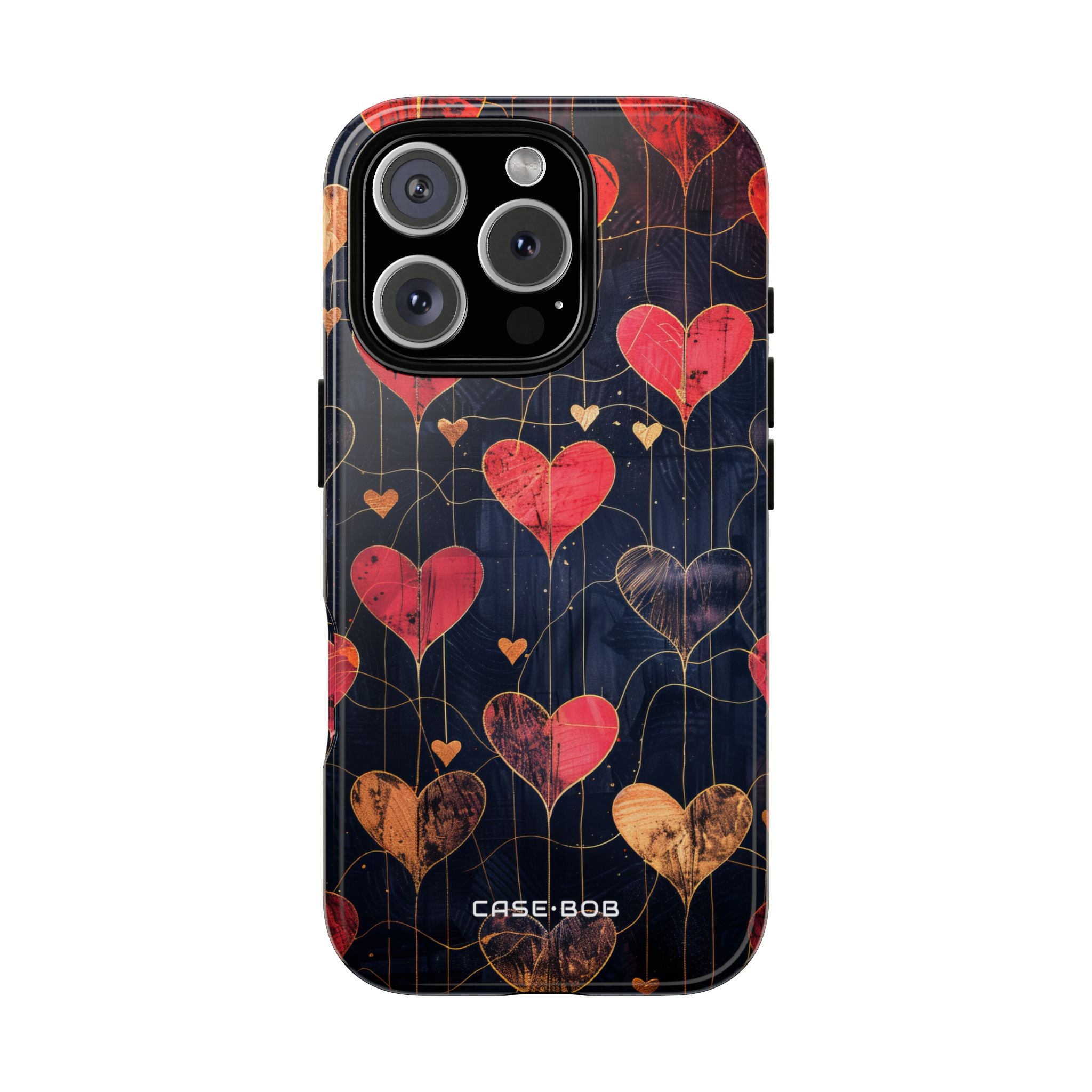 Heartweb Glow iPhone 16 Pro Case - Tough