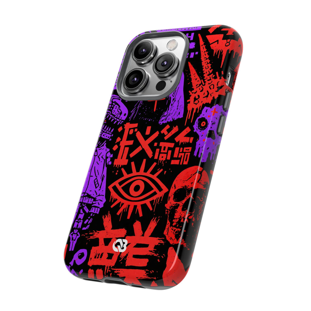 Underground Cyber Glyphs · Tough Phone Case for iPhone · Black