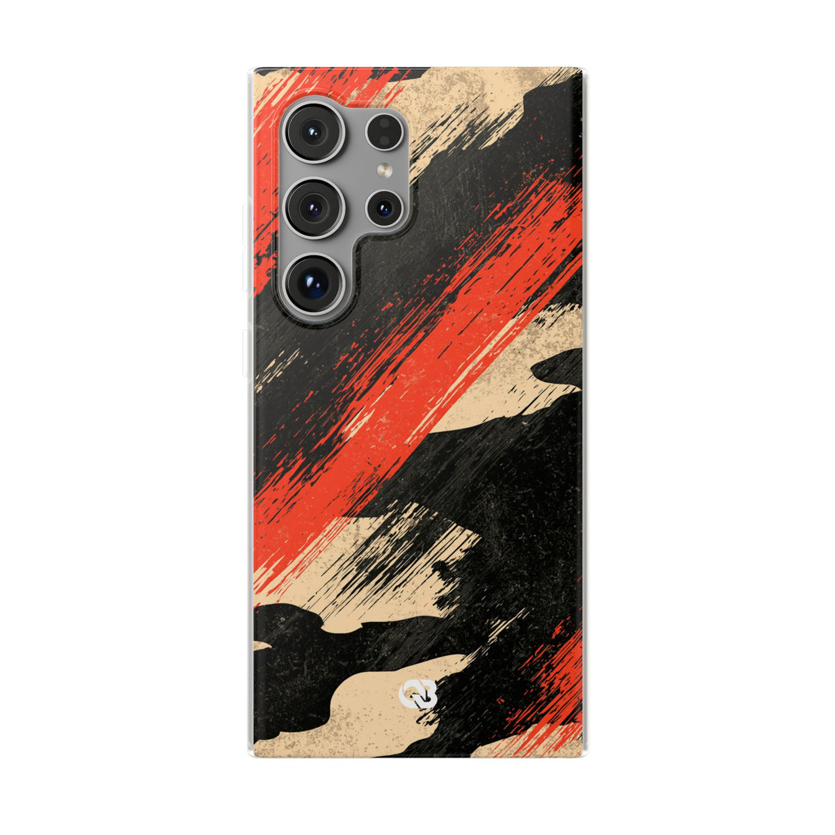 Urban Slash Camo · Lite Phone Case for Samsung · Black