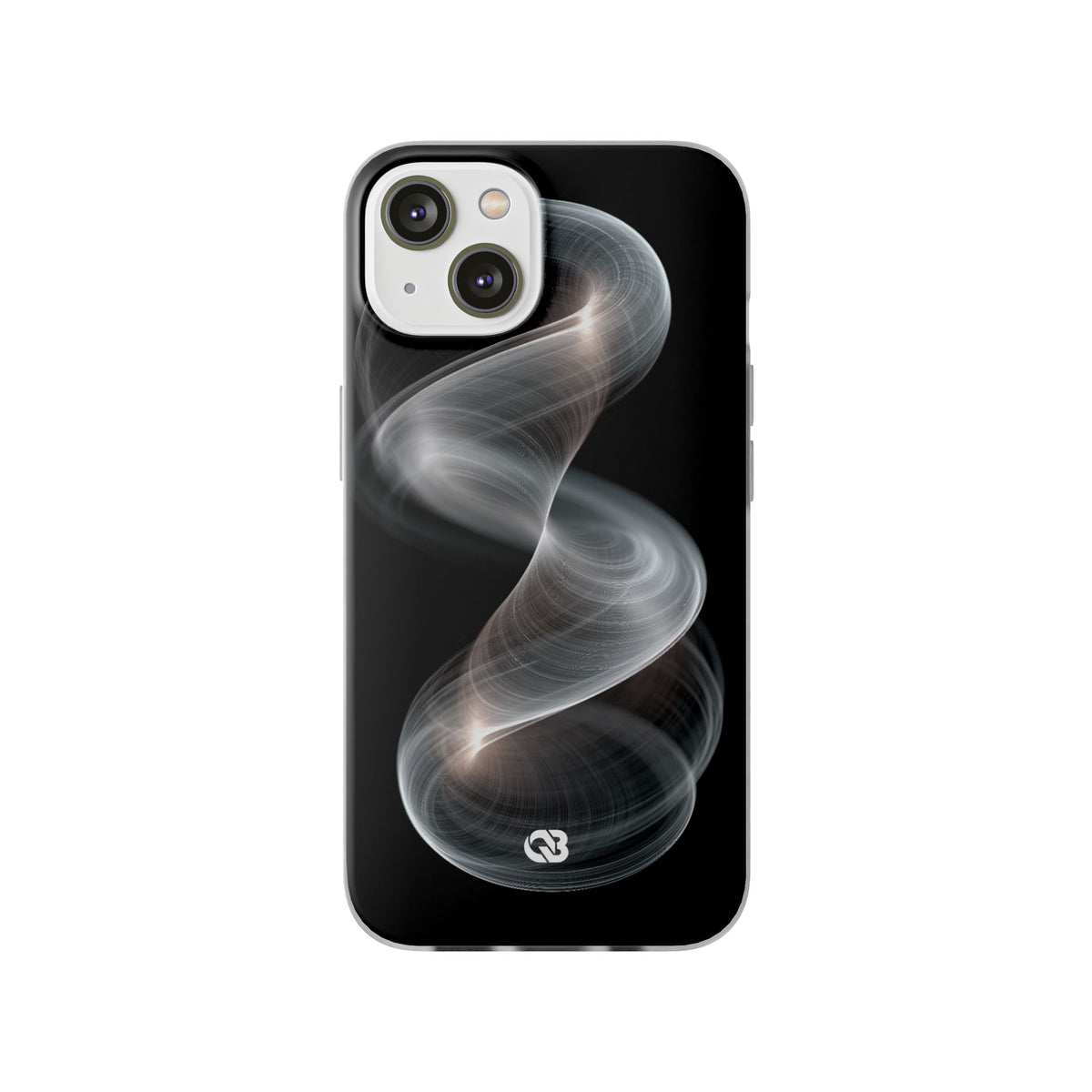 Luminous Vortex · Lite Phone Case for iPhone ·  Black