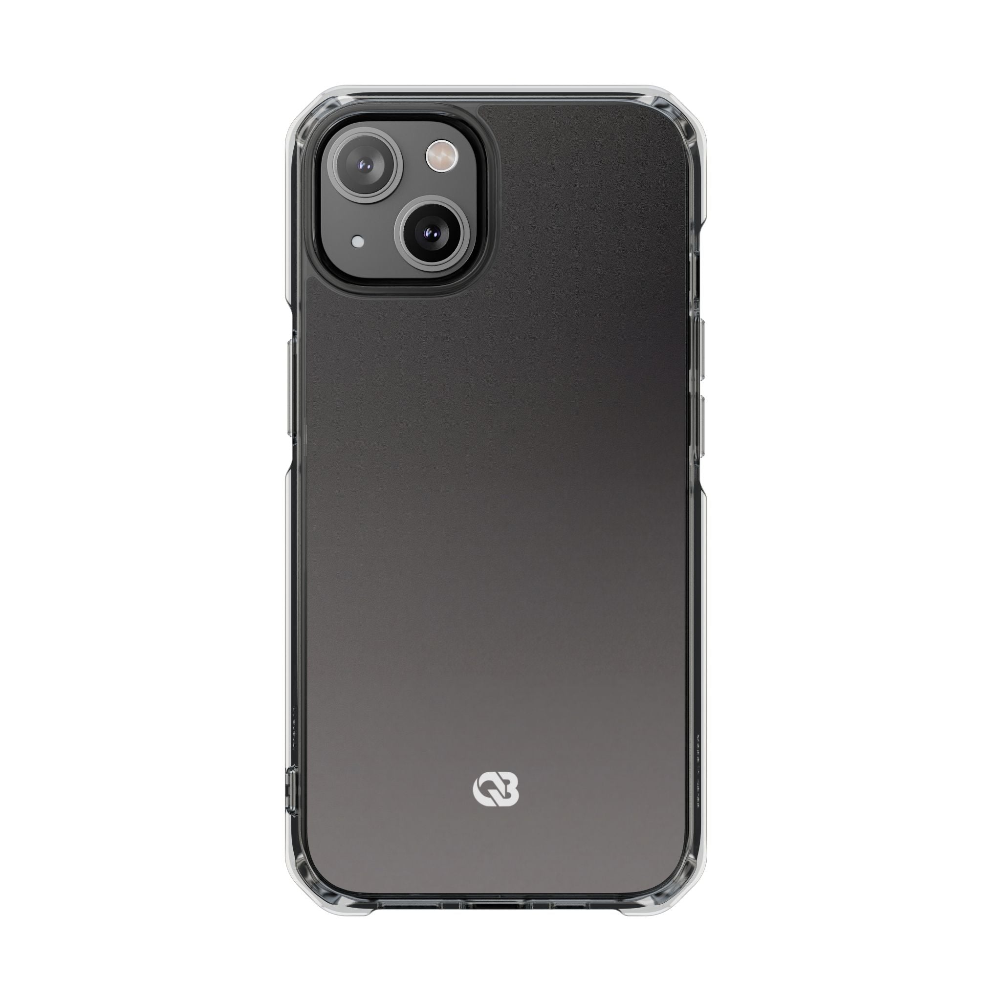 Grey Impact MagSafe Phone Case for iPhone - Obsidian Ash Fade