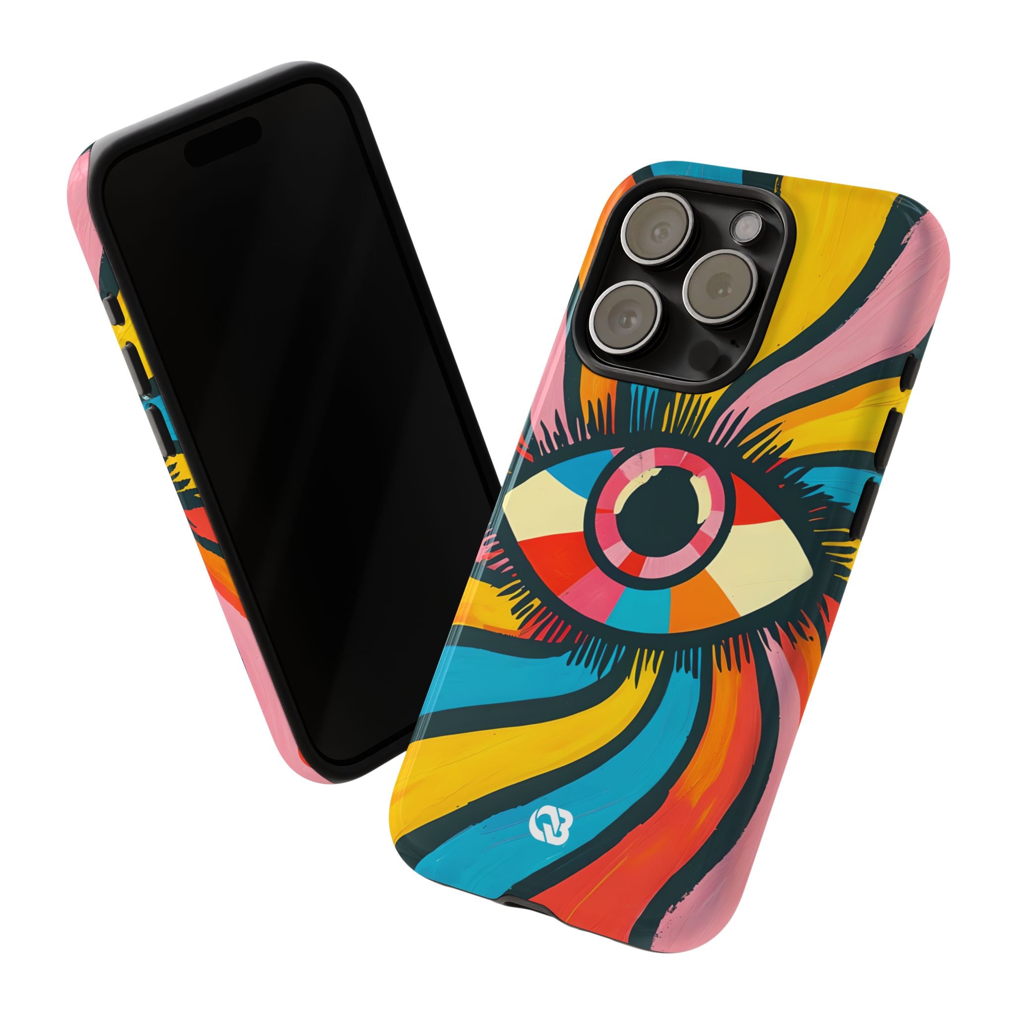 Vivid Gaze Burst · Tough Phone Case for iPhone