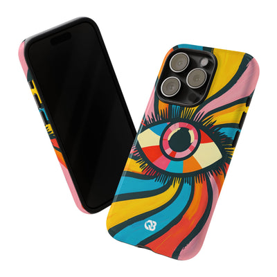 Vivid Gaze Burst · Tough Phone Case for iPhone