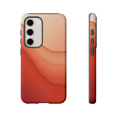 Terracotta Flow · Tough Phone Case for Samsung · Orange