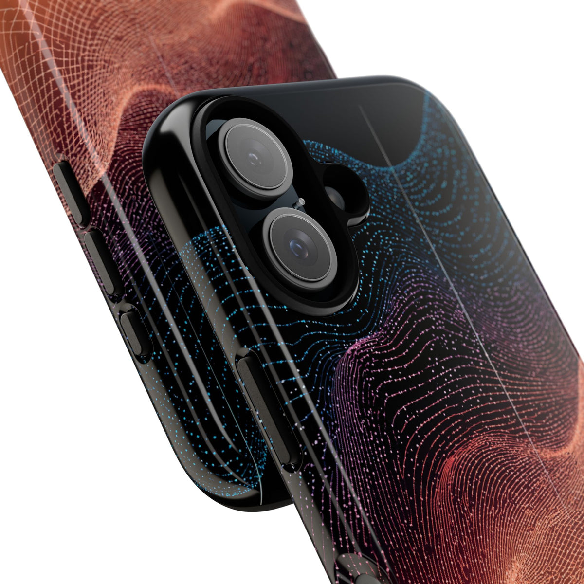 Spectral Elevation · Tough Phone Case for iPhone · Orange