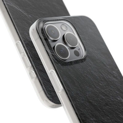 Black Lite Phone Case for iPhone - Raw Obsidian Slate