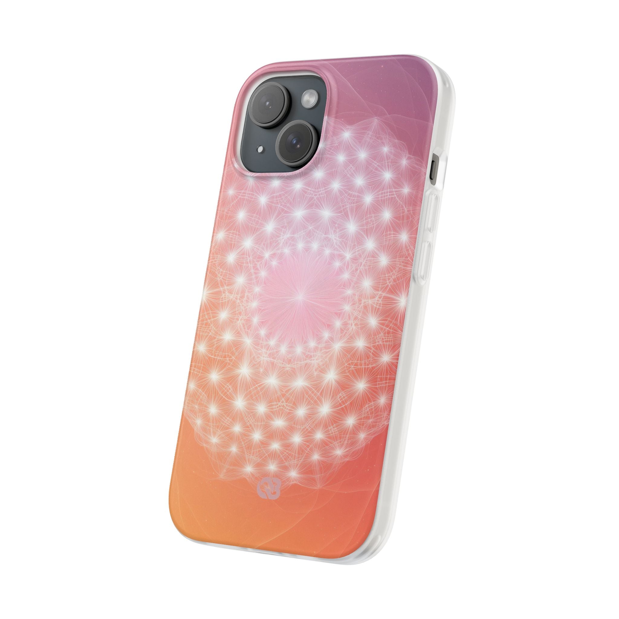 Radiant Stardust Mandala · Soft Phone Case for iPhone