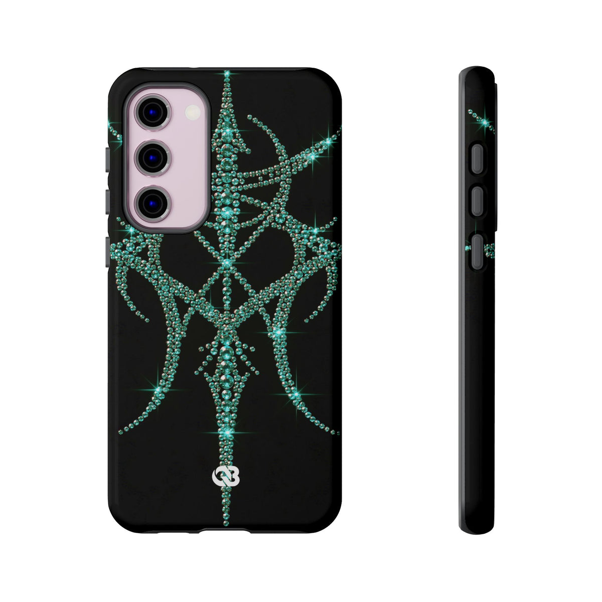 Teal Cyber Sigil · Tough Phone Case for Samsung · Teal
