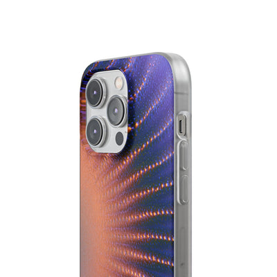Luminous Aura Burst · Lite Phone Case for iPhone ·  Blue