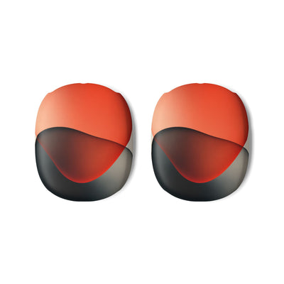 Translucent Crimson Form · Hard Case for AirPods Max · Red
