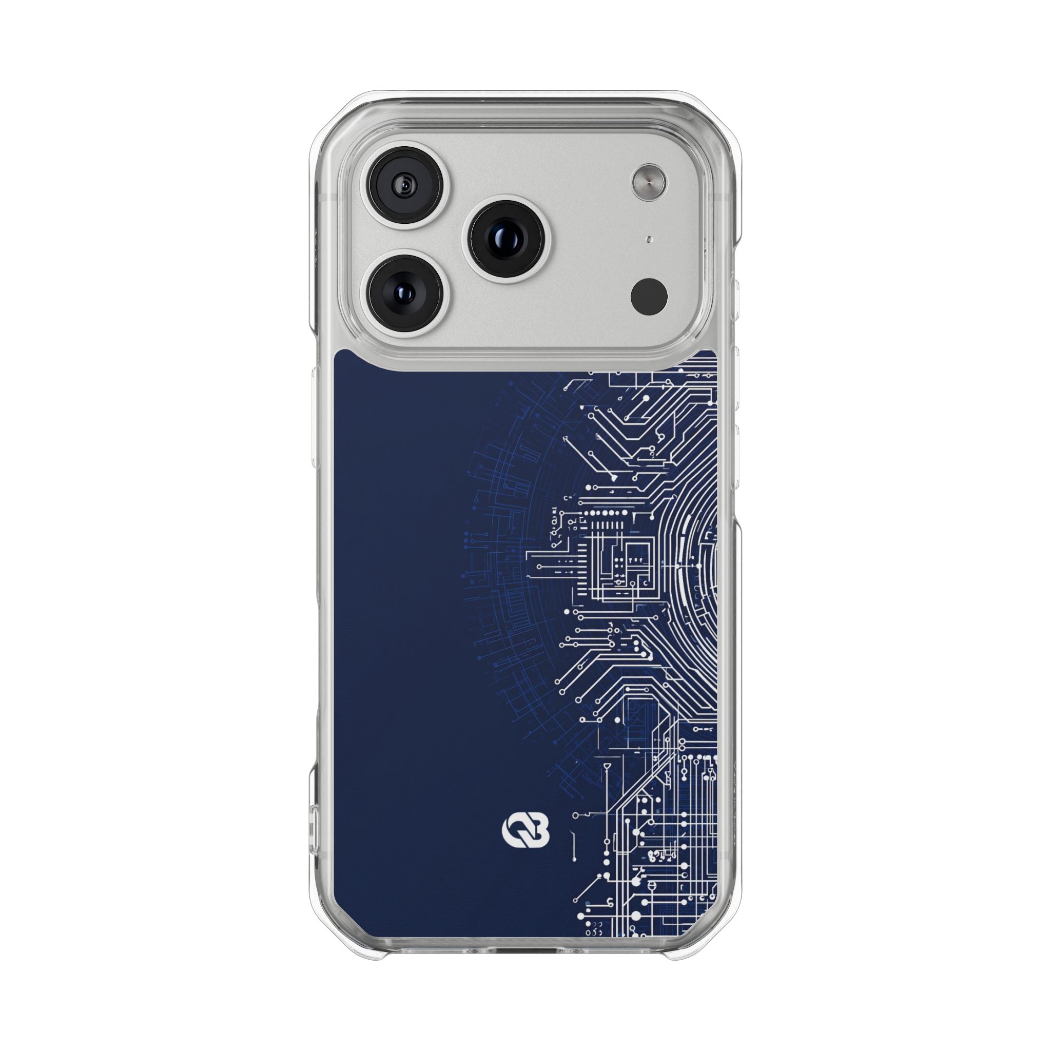 Blue Impact MagSafe Phone Case for iPhone - Cobalt Circuit Logic
