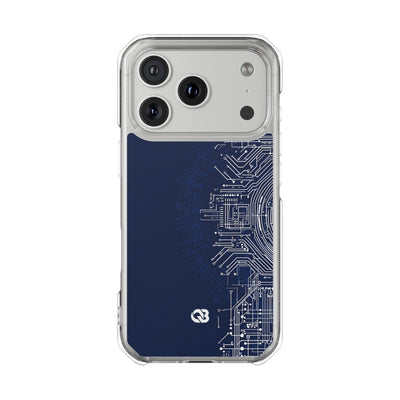 Blue Impact MagSafe Phone Case for iPhone - Cobalt Circuit Logic