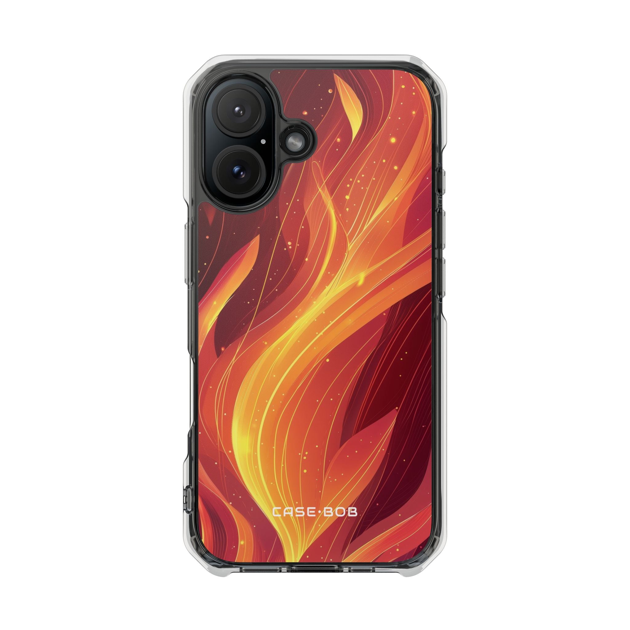 Flaming Flow iPhone 16 Case - Impact - CASE•BOB