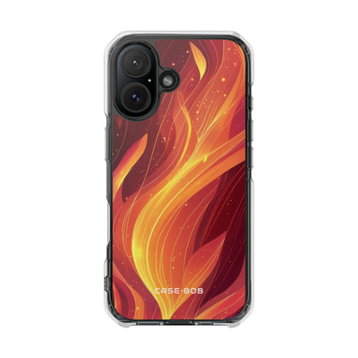 Flaming Flow iPhone 16 Case - Impact - CASE•BOB