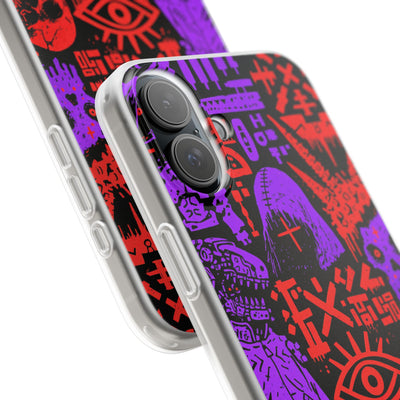 Underground Cyber Glyphs · Lite Phone Case for iPhone ·  Black
