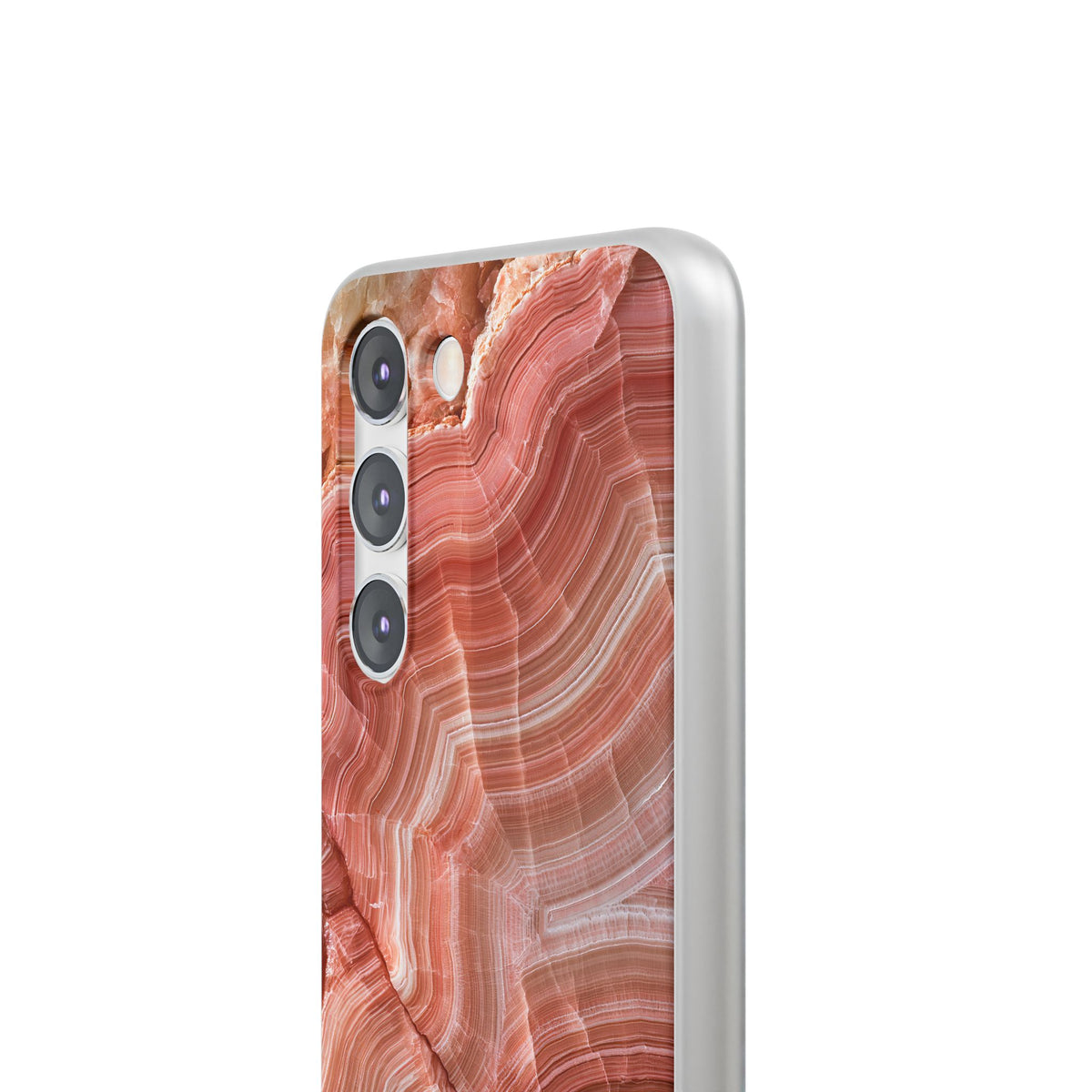 Blushing Rose Strata · Lite Phone Case for Samsung · Pink